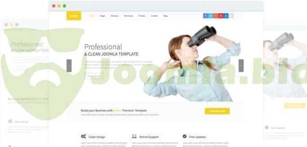 JoomShaper Radon - Startup & Business