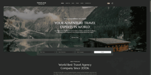 Travelami - Travel, Tour Booking & Agency