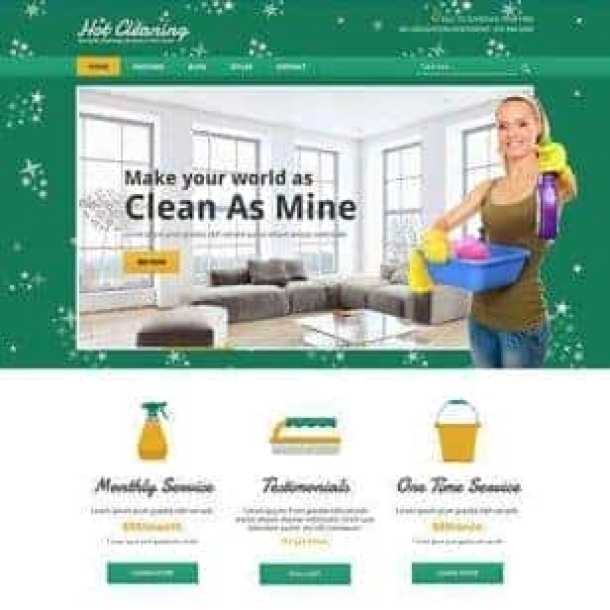 Hot Cleaning - HotThemes