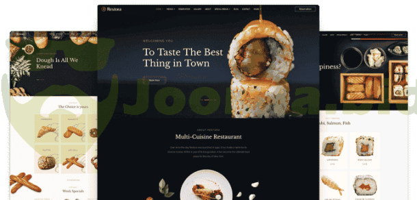 JoomShaper Restora - Restaurant & Cafe