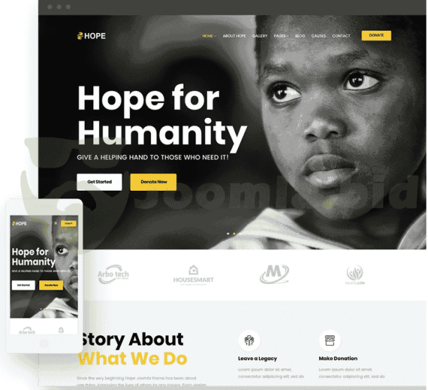 JoomShaper Hope - Charity, NGO, & Fundraising