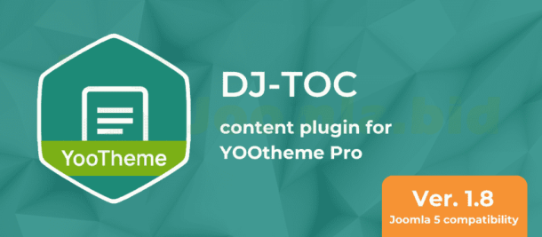 DJ-TOC - YOOtheme Pro element