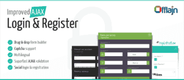 Improved AJAX Login & Register