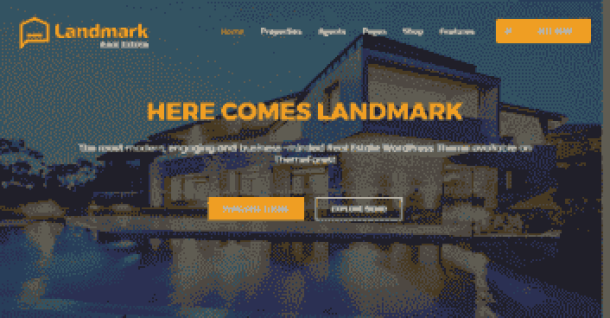 Landmark – Real Estate (ThemeForest)