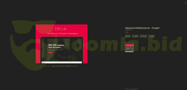 Della - OnePage for Digital Agency (ThemeForest)