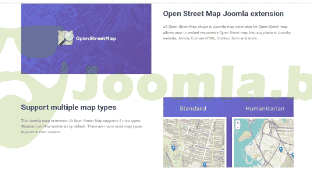JA Open Street map
