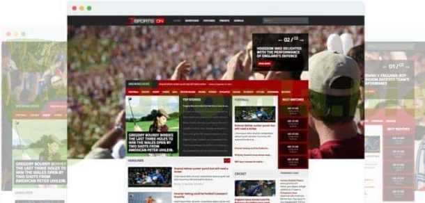 SportsOn - JoomShaper