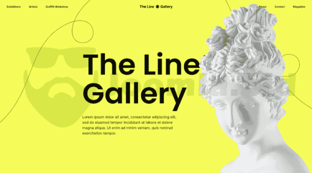 YOOtheme The Line Gallery