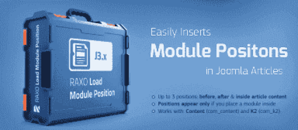 RAXO Load Module Positions