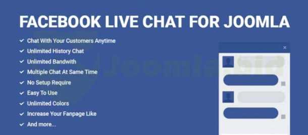 Facebook Live Chat for Joomla!