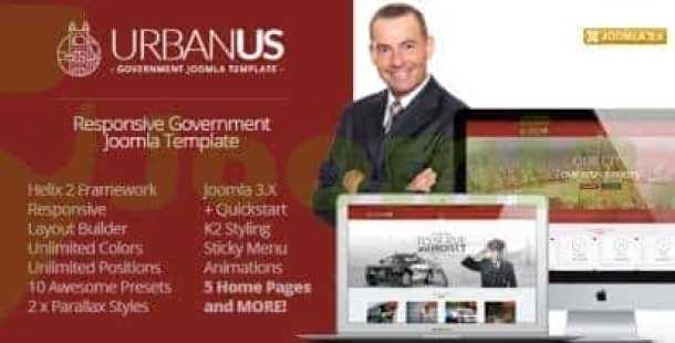 Urbanus - Government (ThemeForest)