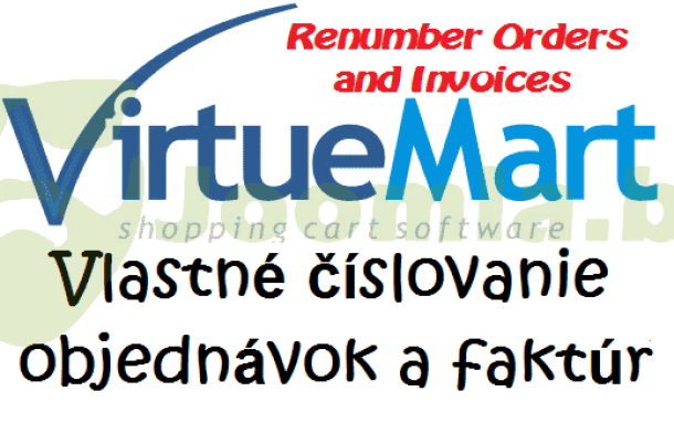 Order and Invoice Numbering for VirtueMart