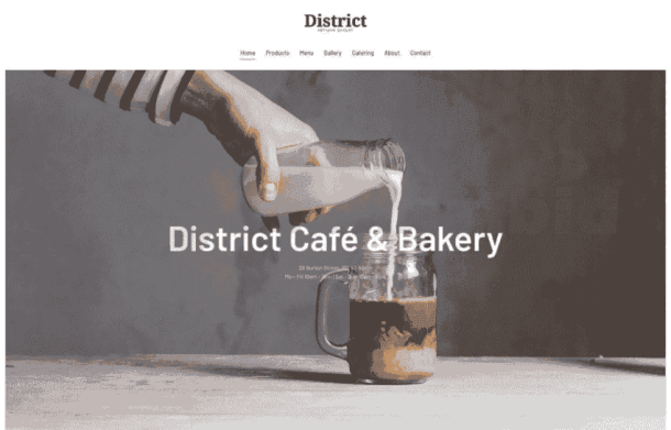 YOOtheme District - Food & Drink