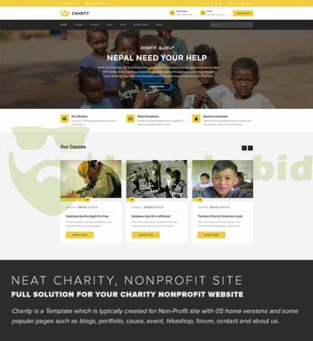 Charity - Nonprofit Hikashop