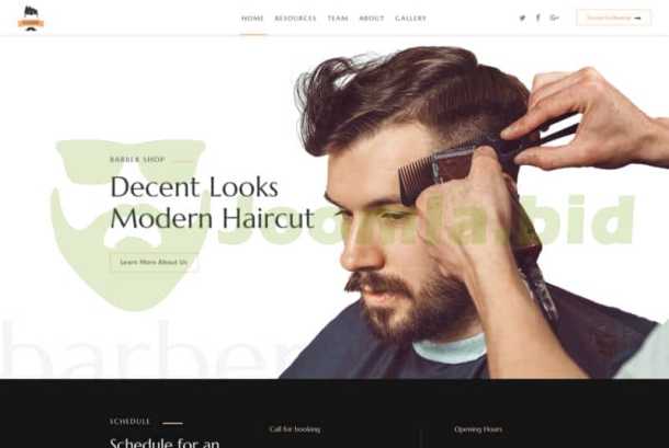 JoomShaper Barber - Hairdresser & Salon
