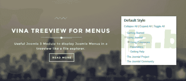 Vina Treeview for Menus