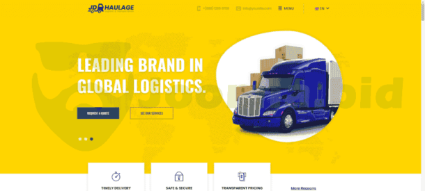 JD Haulage - JoomDev