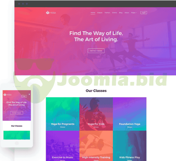 JoomShaper Yoga - Gym, Sport & Fitness