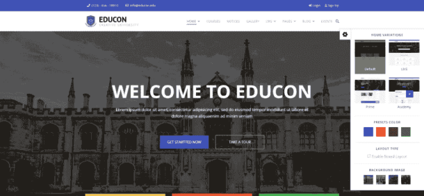 JoomShaper Educon - University, College & School