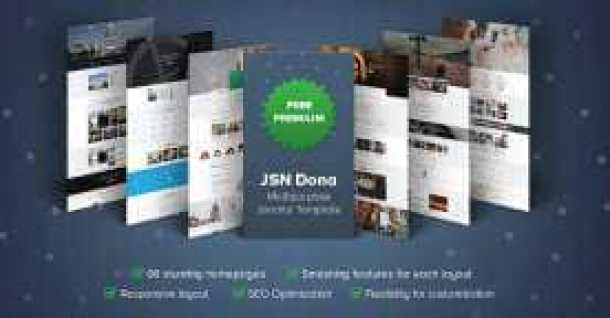 JSN Dona 2- Impressive Multipurpose