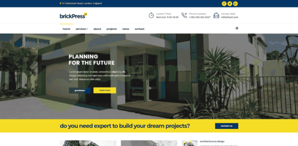 BrickPress - Construction (ThemeForest)