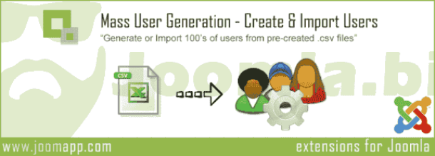 User Generation & Import/ Export