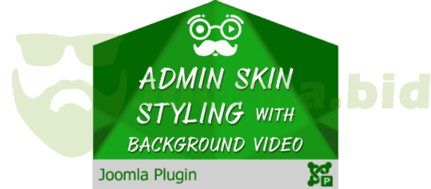 Admin Skin Styling with Background Video