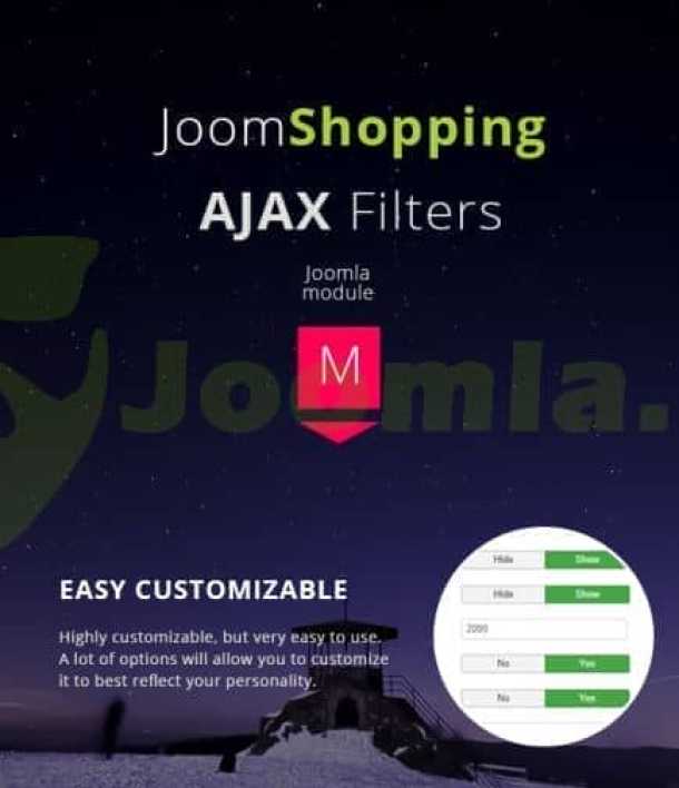 JoomShopping Ajax Filters