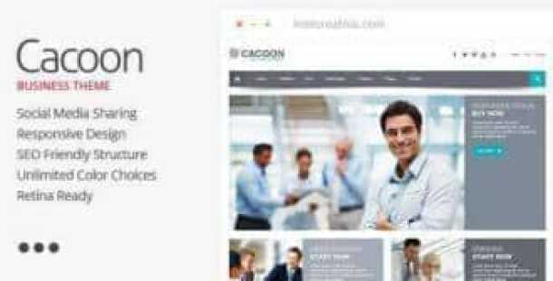 Cacoon - Responsive (ThemeForest)