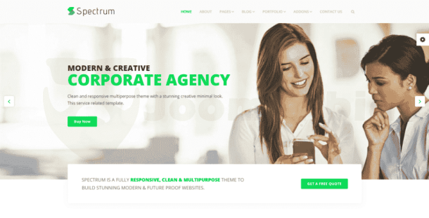 JoomShaper Spectrum - Corporate, Agency