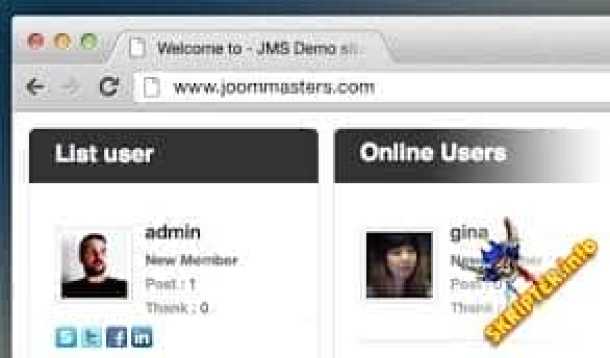 JMS Kunena Users - Show online user