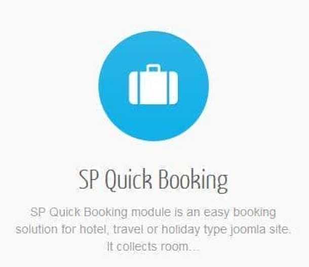 SP Quick Booking
