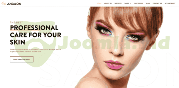 JD Salon - Spa & Salon (ThemeForest)