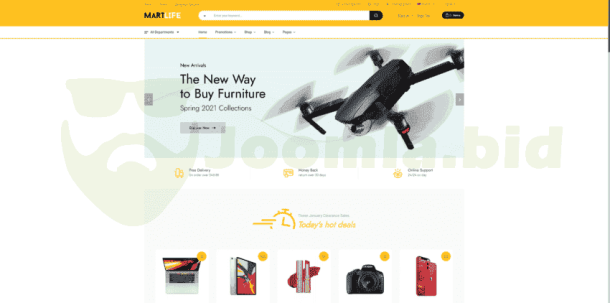 Sj MartLife - Responsive Multipurpose - VirtueMart