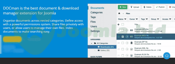 DOCman - Document & Download Manager