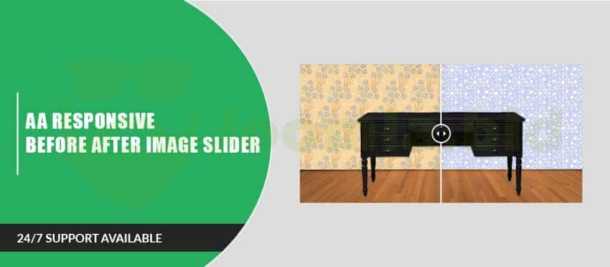 AA Responsive Before-After Image Slider