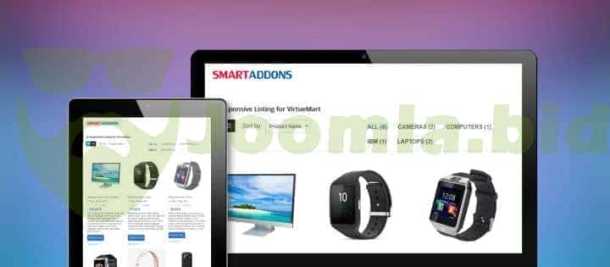 SJ Responsive Listing | VirtueMart