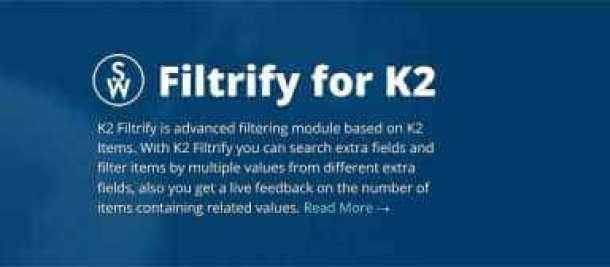 Filtrify for K2