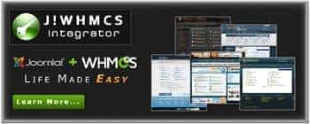 J!WHMCS Integrator & WHMCS