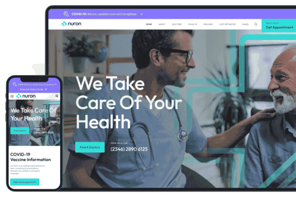 JoomShaper Nuron - Medical & Healthcare