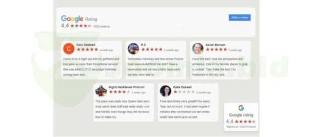 Google Business Reviews