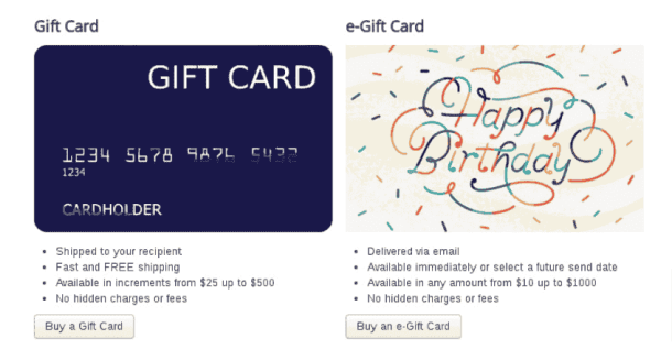 CMGiftCard - selling gift card