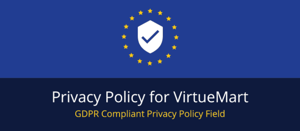 Privacy Policy for VirtueMart