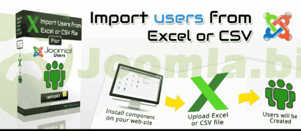 Import users from Excel or CSV file