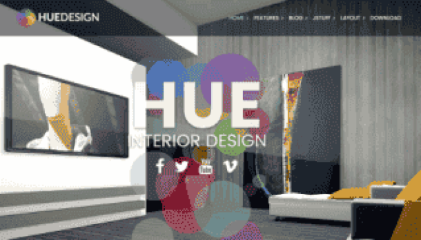 JoomlaXTC HUE  - Interior Design