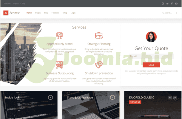 Acamar - JoomShoping