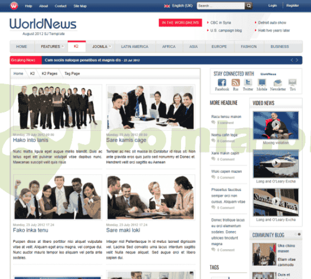 SJ WorldNews - SmartAddons