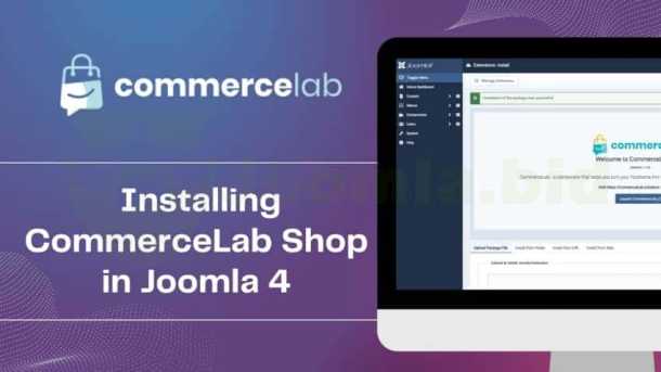 CommerceLab Shop - Sell products online