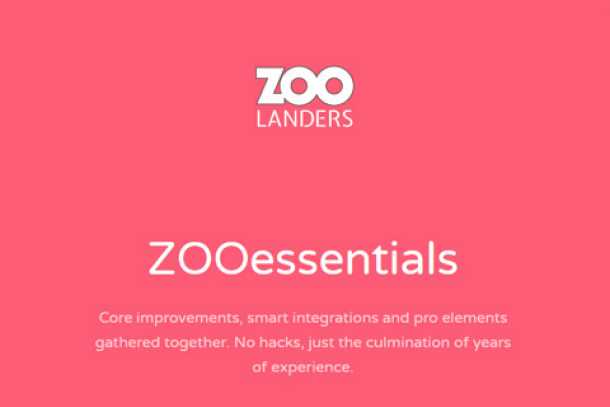 Essential Addons for YOOtheme ZOO - ZOOlanders