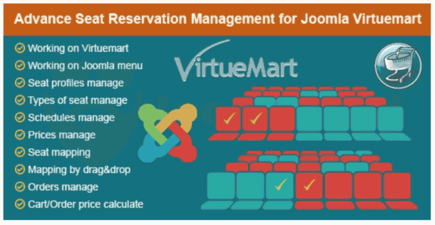 Advance Seat Reservation Virtuemart